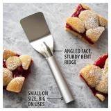 Rada Cutlery Spatula W214, 3.38x2in SS Face, Made in USA, Black