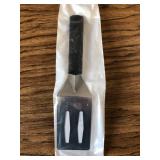 Rada Cutlery Spatula W214, 3.38x2in SS Face, Made in USA, Black