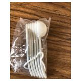 Norpro, White Grip-EZ 6-Piece Measuring Spoons Set, One Size