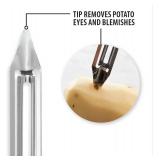 $59 Rada W232 Vegetable Peeler, 1.75" Swivel Blade, Black, Pack of 6