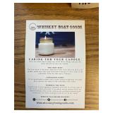 2 pack 16 ounce Whiskey Boat Candles