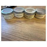 4 pack variety scented Mandle Candles