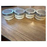 4 pack variety scented Mandle Candles