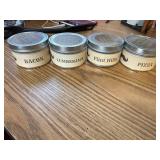4 pack variety scented Mandle Candles