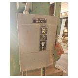 Pearson Industrial Spool Sander Model DB-9