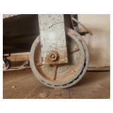 Industrial Multi-Level Cart on Casters - Contents Included