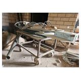 Industrial Metal Shelving Unit - Contents Included