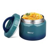 Insulated Thermo Food Jar for Kids - 12 Oz Capacity, Suitable for Hot & Cold Foods, Leak-Proof Vacuum Stainless Steel Design with Wide Mouth for Lunches, Soups and Travel