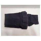 Lin Performance 15-20 mmHg Medical Compression Stockings for Women and Men Thigh High Dot-Top Open Toe Socks for Varicose Vein Swollen legs Travel Flight Pregnant(Black,XXL) - Retail: $15