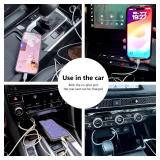 2 Pack USB A to USB C Cable for Airpods Pro 2nd, iPhone 16e 17 Air 16 15,16 15 Pro Max,16 15 Plus Car Carplay Data Cable, iPad USB C 10th Mini 6th Gen, MacBook Air,Samsung, LG Charger Charging Cord - 