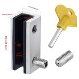 Window Locks, 3 Sets Sliding Security Window Lock with Key for Vertical & Horizontal Sliding Windows & Sliding Doors, Adjustable Window Locks Security Window Stoppers. Missing Parts.