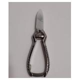 BEZOX Heavy Duty Podiatrist Toenail Clippers for Thick and Ingrown Nails, Stainless Steel Toe Nail Clipper, Toenail Tools - Silver - Retail: $20