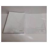 Premium Printable Vinyl Sticker Paper for Inkjet Printer Cricut, included 100 Sheets Glossy and 5 Sheets Transparent Label Waterproof Adhesive Dries Quickly Tear-Resistant, Removable - Retail: $14