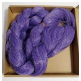 Long Purple Braided Cosplay Wig Dress up Accessories with Clips for Halloween Only Braid - Retail: $18