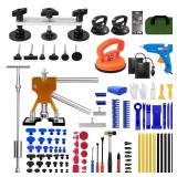 119PCScar dent Removal kit, Garage Door dent Puller Multi-Functional and Simple Operation for Home Appliance Dent Puller Auto Body Suction Cup dent Puller Paintless dent Repair Kit - Retail: $45