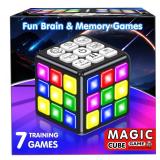 Toys for Kids Age 8-13 Boys Gifts: Fun Brain & Memory Handheld Game Cube for Teens & Adults - Cool Toys STEM Sensory Toy for 6-12+ Year - Birthday Gift for Boy Girls 6 7 8 9 10 11 12 Years Old - Retai