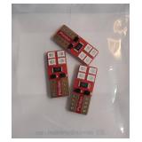 PHINLION 194 Green LED Light Bulbs, Super Bright Wedge W5W 168 2825 175 T10 LED Replacement Bulb for Car Interior Dome Map Door Courtesy License Plate Dash Instrument Lights, Pack of 3 - Retail: $8