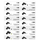 90W Universal AC Adapter Laptop Charger Compatible with Dell HP Acer Asus Lenovo IBM Sony Fujitsu Gateway Notebook Ultrabook Chromebook Power Supply Cord with 16 Tips - Retail: $20