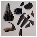 F-14 Tomcat 3D Quick Build Model Kit Fighter Jet Aircraft Puzzle, Precision DIY Military Aircraft Building Kit for Adults, Collectible Display Aviation Hobby, STEM Engineering Gift - Retail: $22