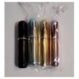 Mini Refillable Perfume Portable Atomizer Bottle Refillable Perfume Spray, Refill Pump Case for Traveling and Outgoing (5ml, 4 Pack) 4 - Retail: $8