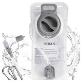 Hydration Bladder 2 Liter, Water Bladder for Hiking Backpack, Leak Proof Water Bladder Bag, BPA Free Military Water Storage Bladder, Hydration Pack for Bicycling Hiking Camping Hunting Running - Retai