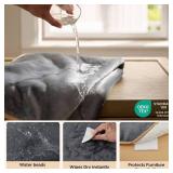 Bedsure Waterproof Dog Blankets for Large Dogs - Large Cat Blanket Washable for Couch Protection, Sherpa Fleece Puppy Blanket, Soft Plush Reversible Throw Furniture Protector, 40X50", Grey - Retail: $