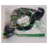 Triceps Rope Cable Attachment Gym Pull Down Rope, 27 & 36 Inch, Easy to Grip & Non-Slip Cable Machine Pull Down Rope for Gym Workout Exercise. - Retail: $16