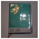 Weekly Vertical Planner 15 Months (Oct. 2025  Dec. 2026) with Soft Transparent PVC Cover, Refillable, Pocketed, for Daily Organizing & Planning (Mint)