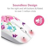 Wireless Mouse with Nano Receiver for PC, Laptop, Notebook, Computer, MacBook, Less Noise, Portable Mobile Optical Mice - Retail: $14