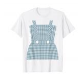 Cute OZ Halloween Dorothy Wizard of OZ Dorothy Dress Costume T-Shirt. 2XL - Retail: $22
