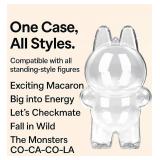 Protective Case Cover for Standing - Crystal-Clear Hard Display Box with Keychain & Dustproof Cover, Dustproof Scratch-Resistant Portable Hanging Case for Standing(Figure Not Included) - Retail: $8