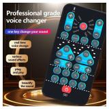 High-Definition Portable Voice Changer Sound Card with Real-Time Transformation, Ideal for Streaming, Gaming, and Entertainment Scenarios (M10-for iPhone) - Retail: $28