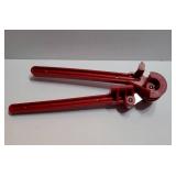 Tubing Bender, Tube Bender, 3/16, 1/4, 5/16", 3/8" 4-IN-1 brake line Bender Tool for Copper, Brass, Aluminum and Thin Steel Fuel Line Pipe, Bends 0-180° - Retail: $14"