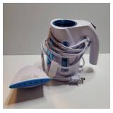 HiLIFE Steamer for Clothes, Portable Handheld Clothing Steamer, 240ml Big Capacity, 700W, Strong Power, Fabric Quick Wrinkle Remover for Home, Office, Travel. - Retail: $30