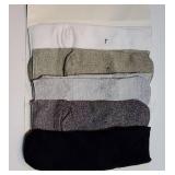 Revosoxs Diabetic Socks for Women Men,5 Pairs Non Binding Diabetic Ankle Socks, Wide Stretchy Loose Seamless Socks 7-9 9-11(Light Dark-Large) - Retail: $17