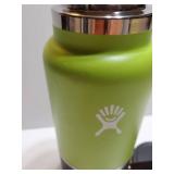 Hydro Flask Water Bottle - Insulated Stainless Steel - Wide Mouth Flex Lid, Non Spill, Leakproof and Refillable in 32 Oz. SCUFFS with Dent on Bottom. - Retail: $40