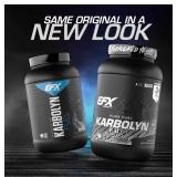 EFX Sports Karbolyn Fuel | Fast-Absorbing Carbohydrate Powder | Carb Load, Sustained Energy, Quick Recovery | Stimulant Free | 36 Servings - Unflavored. EXPIRES 2027 - Retail: $50