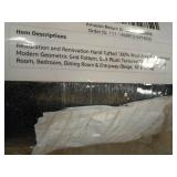 Restoration and Renovation Hand-Tufted 100% Wool Area Rug â Unique Modern Geometric Grid Pattern, Soft Plush Textured Carpet (Beige 10