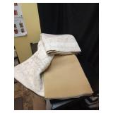 Art&Tuft Washable Rug, Anti-Slip Backing Abstract Area Rugs, Stain Resistant Rugs for Living Room, Foldable Machine Washable Area Rug(Beige, 8