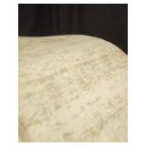 Art&Tuft Washable Rug, Anti-Slip Backing Abstract Area Rugs, Stain Resistant Rugs for Living Room, Foldable Machine Washable Area Rug(Beige, 8