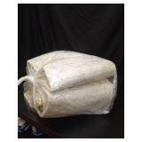 Art&Tuft Washable Rug, Anti-Slip Backing Abstract Area Rugs, Stain Resistant Rugs for Living Room, Foldable Machine Washable Area Rug(Beige, 8