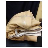 Art&Tuft Washable Rug, Anti-Slip Backing Abstract Area Rugs, Stain Resistant Rugs for Living Room, Foldable Machine Washable Area Rug(Beige, 8