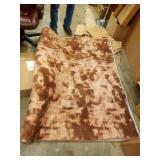 Large Rugs for Living Room Bedroom, 6 x 9 Ft Non-Slip Tie-Dyed Modern Area Rug, Soft Thickened Memory Foam Rug, Comfy Minimalist Indoor Carpet for Boys Girls Room Nursery Dorm Home Decor, Coffee - Ret