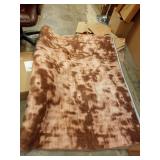 Large Rugs for Living Room Bedroom, 6 x 9 Ft Non-Slip Tie-Dyed Modern Area Rug, Soft Thickened Memory Foam Rug, Comfy Minimalist Indoor Carpet for Boys Girls Room Nursery Dorm Home Decor, Coffee - Ret