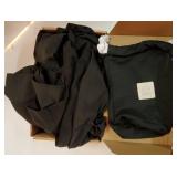 Baby Wrap Carrier - All in 1 Original Baby Carrier Newborn to Toddler Sling, Easy to Wear, Hands Free Bonding, Lightweight, Breathable Infant Wraps (Trendy Black) - Retail: $28