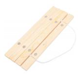 Wooden Magnetic Poster Frame Hanger, Stylish Minimalist Wall Decor Hanging Kit for Posters, Artworks, Photos, Cards, Pine Wood Magnetic Printing Dowel Roll Hanger Set. 12 inches.