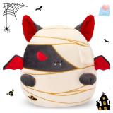 Mummy Vampire Bat Stuffed Plush Pillow Bat Wrapped in Bandages Stuffed Animal Demon Plush Birthday Holiday Decoration Gifts for Boys Girls 12 inches - Retail: $13