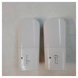 Plug in Night Light, Dimmable LED Night Lights With Dusk to Dawn Sensor, Soft White 3000K Sleep Nightlight, Adjustable Brightness 5-80lm Mini Light for Nursery Kids Room Hallway Kitchen, 2 Pack - Reta