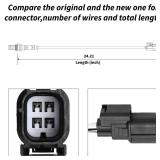 DOSKJOK 234-4461 Oxygen Sensor Downstream Compatible with Accord 2008-2012 Crosstour Odyssey Pilot Ridgeline MDX RDX RL TL TSX ZDX - Retail: $23