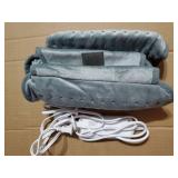 Heating Pad for Back & Period Cramps, 12x24" Large Electric Heating Pad with 26" Waist Belt, 6 Heat Levels 4 Timers & Auto Shut Off, Gift for Women Men Mom Dad(Gray) - Retail: $29"